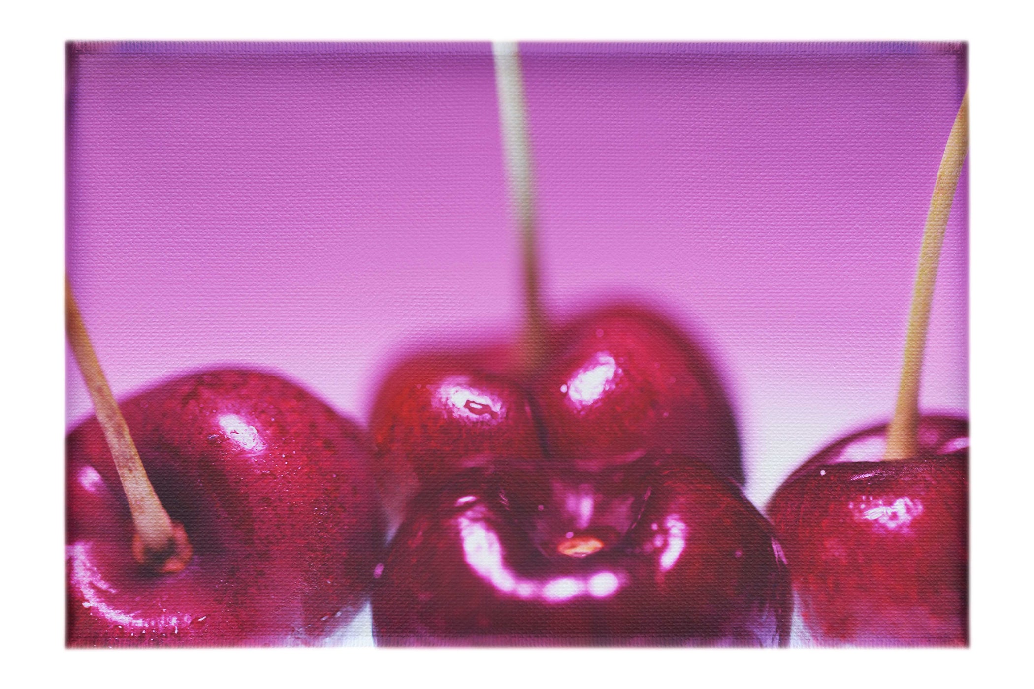 Cherry Burst - Canvas Print - Food Art Category