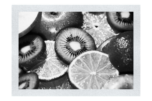 Citrus Arrangement - Monochrome Fine Art Print - Food Art Category