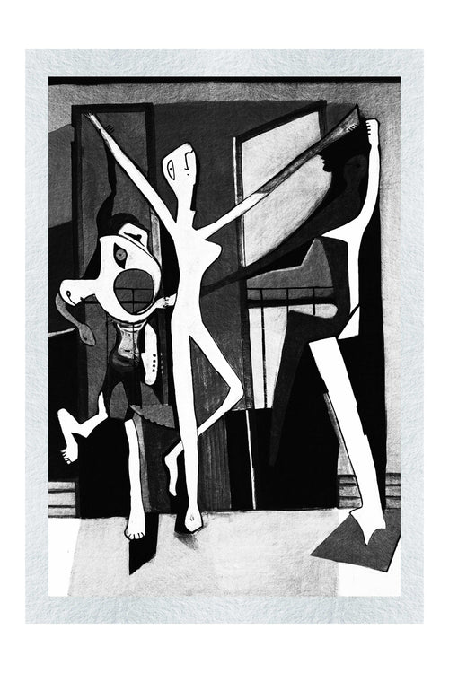 Bayle - LEDESMA Artwork - Monochrome Fine Art Print - Abstract Category