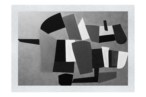 A Balancing Act - Monochrome Fine Art Print - Abstract Category