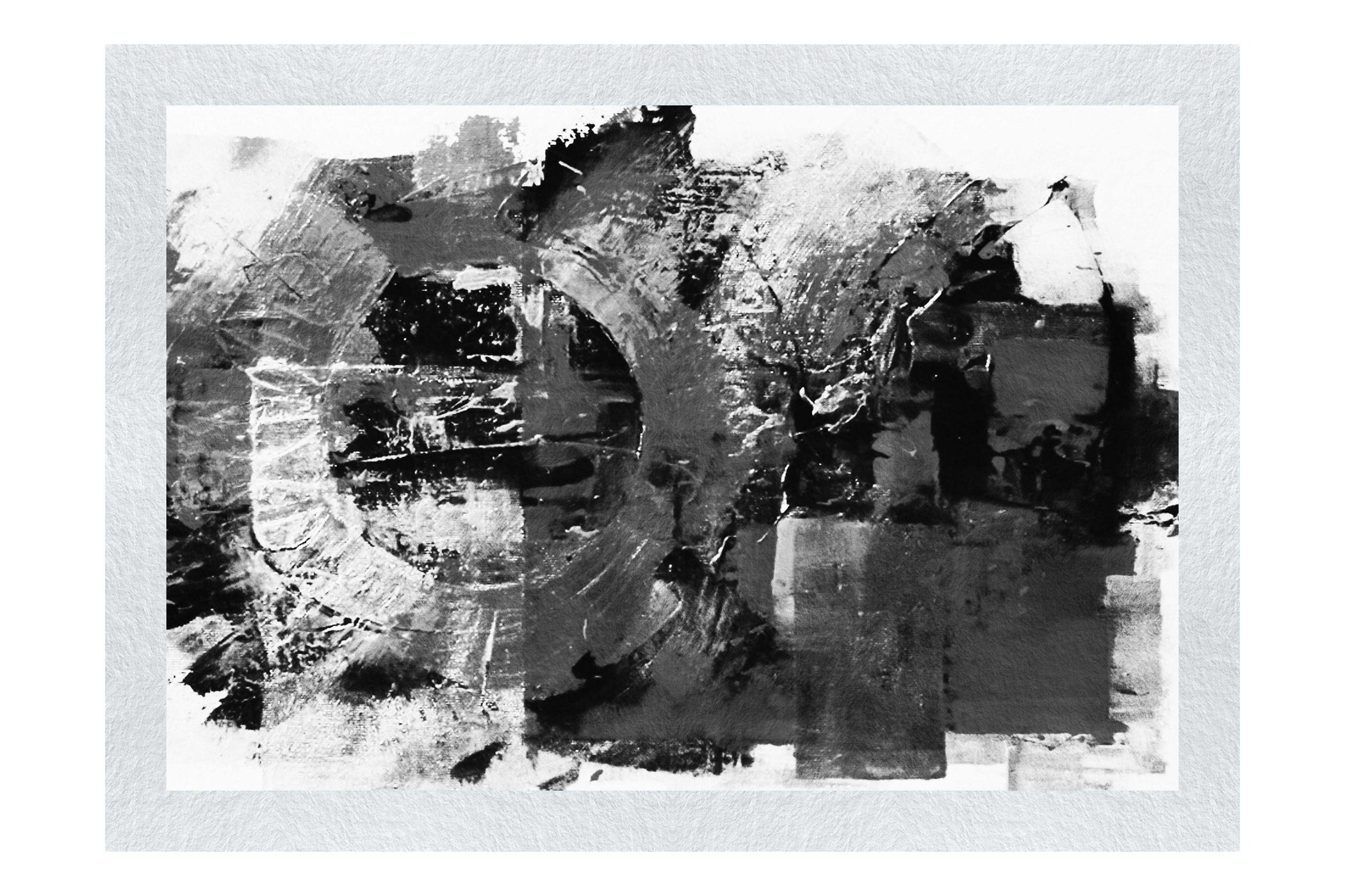 Viva! - LEDESMA Artwork - Monochrome Fine Art Print - Abstract Category