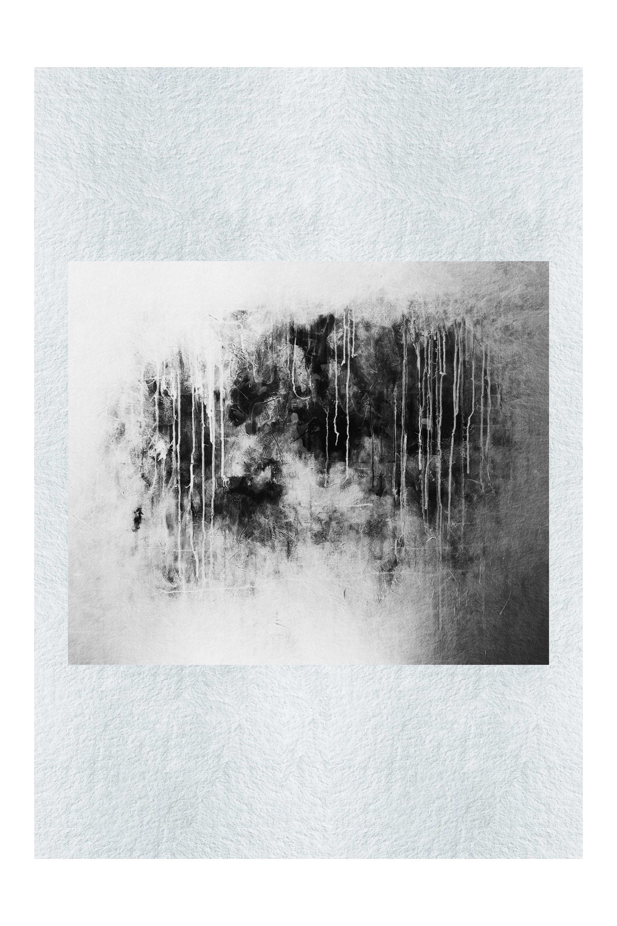 Curiosity Killed the Cat - LEDESMA Artwork - Monochrome Fine Art Print - Abstract Category
