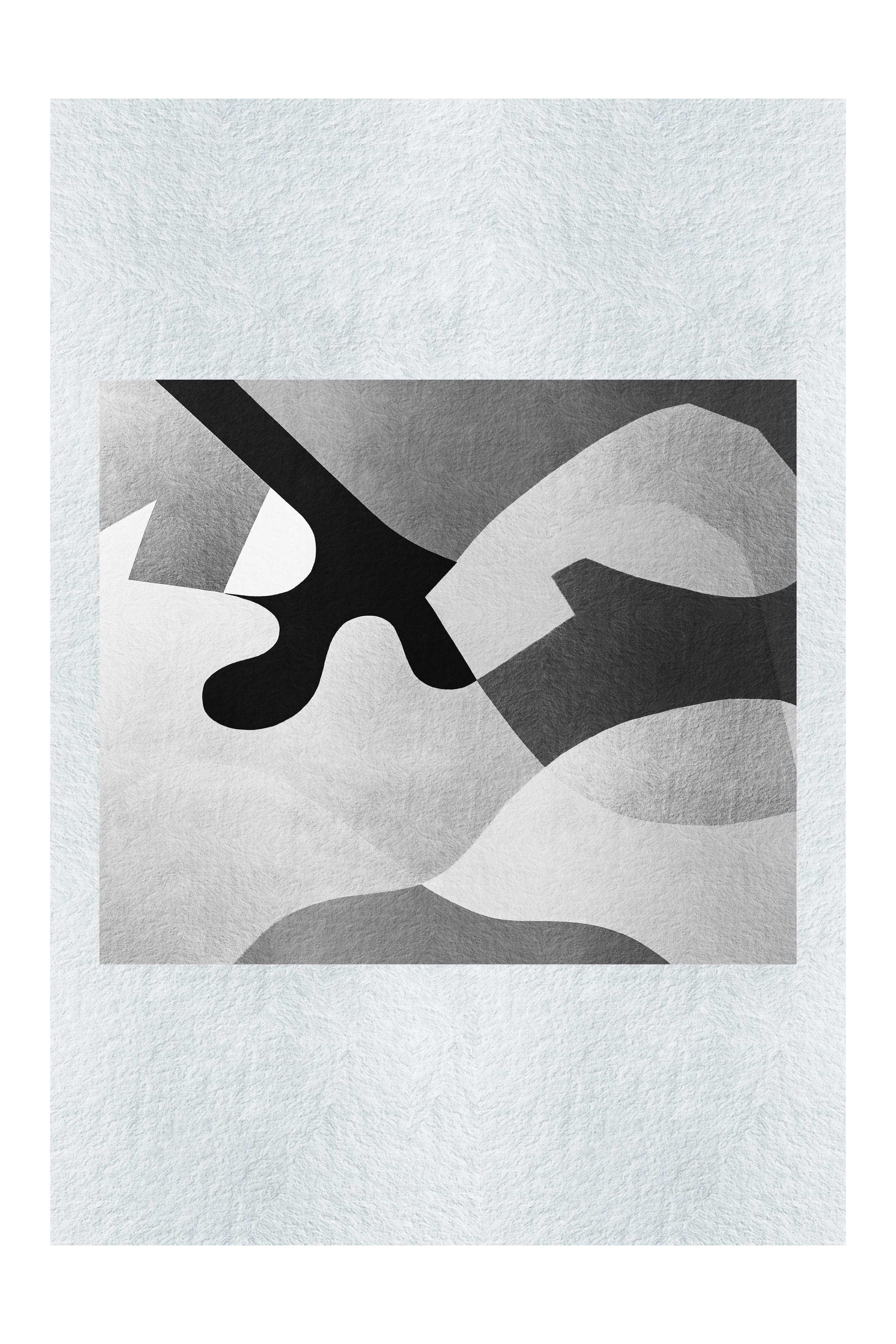 Submariner - Monochrome Fine Art Print - Abstract Category