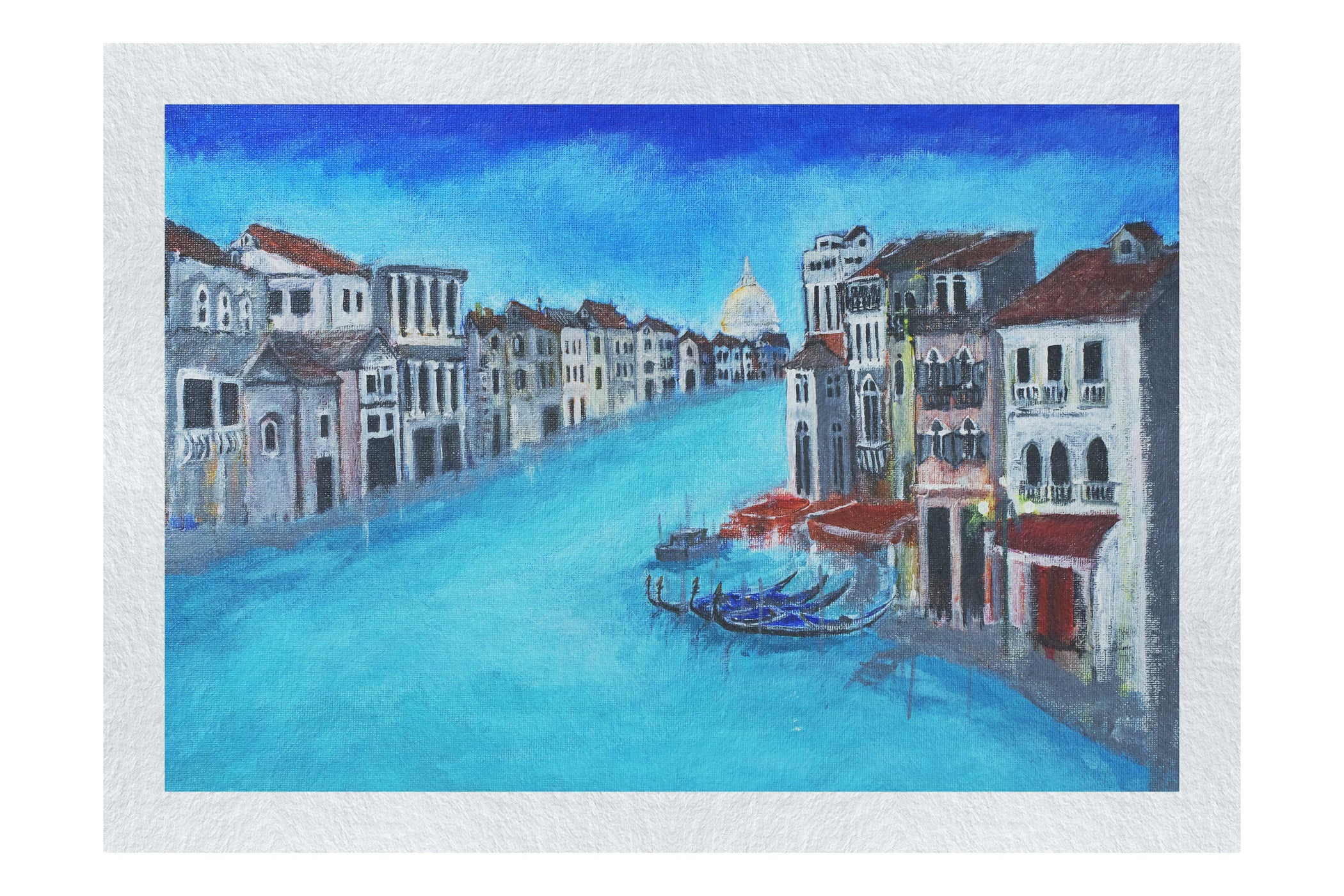 Venice in Solitude - LEDESMA Artwork - Fine Art Print - Rare Edition Category