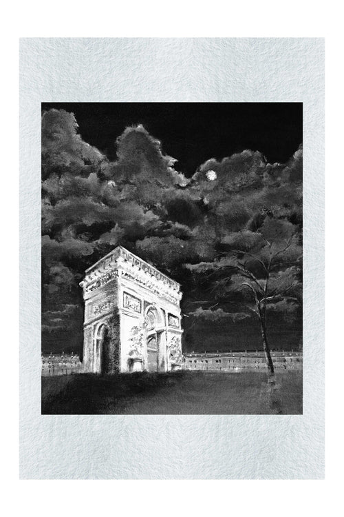 L'Etoile - LEDESMA Artwork - Monochrome Fine Art Print - Rare Edition Category