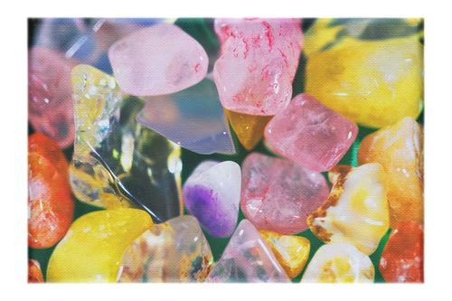 Crystalline Rainbow - Canvas Print - Creative Category