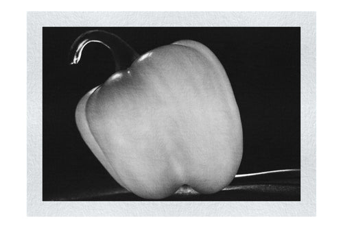 Crimson Capsicum - Monochrome Fine Art Print - Food Art Category