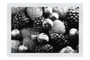 Berry Bounty: A Burst of Flavour - Monochorme Fine Art Print - Food Art Category