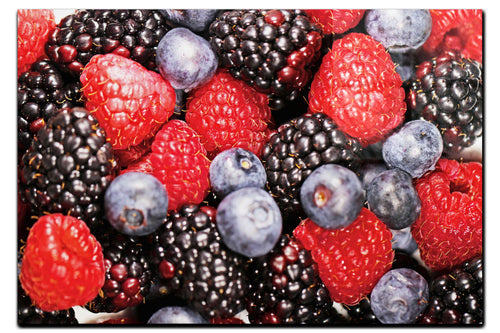 Berry Medley: Nature's Bounty - Acrylic Print - Food Art Category