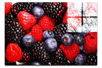 Berry Medley: Nature's Bounty - Acrylic Print - Food Art Category