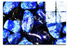 Ocean's Heart: Lapis Lazuli Gems - Acrylic Print - Creative Category