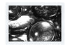 Midnight Orbs: A Celestial Dance - Monochrome Fine Art Print - Creative Category