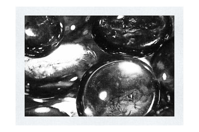 Midnight Orbs: A Celestial Dance - Monochrome Fine Art Print - Creative Category