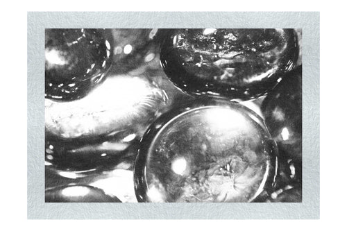 Midnight Orbs: A Celestial Dance - Monochrome Fine Art Print - Creative Category