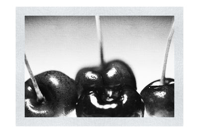 Cherry Burst - Monochrome Fine Art Print - Food Art Category