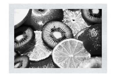 Citrus Arrangement - Monochrome Fine Art Print - Food Art Category