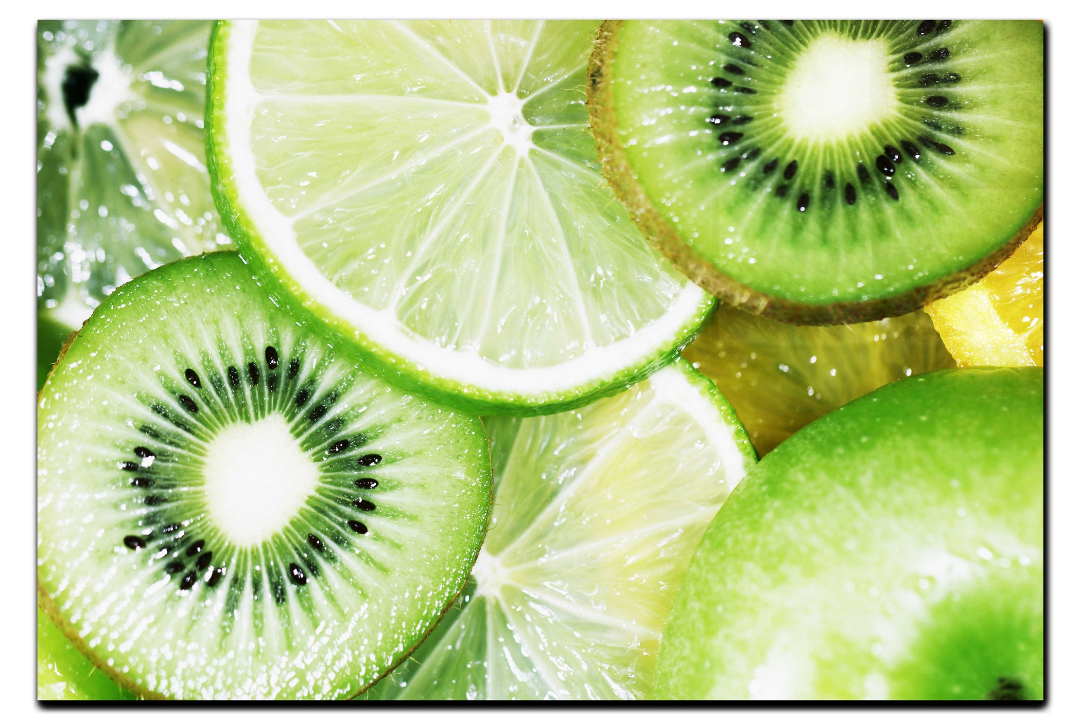 Citrus Kaleidoscope - Acrylic Print - Food Art Category