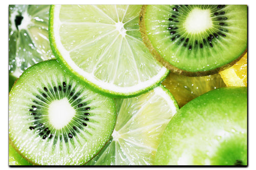 Citrus Kaleidoscope - Acrylic Print - Food Art Category