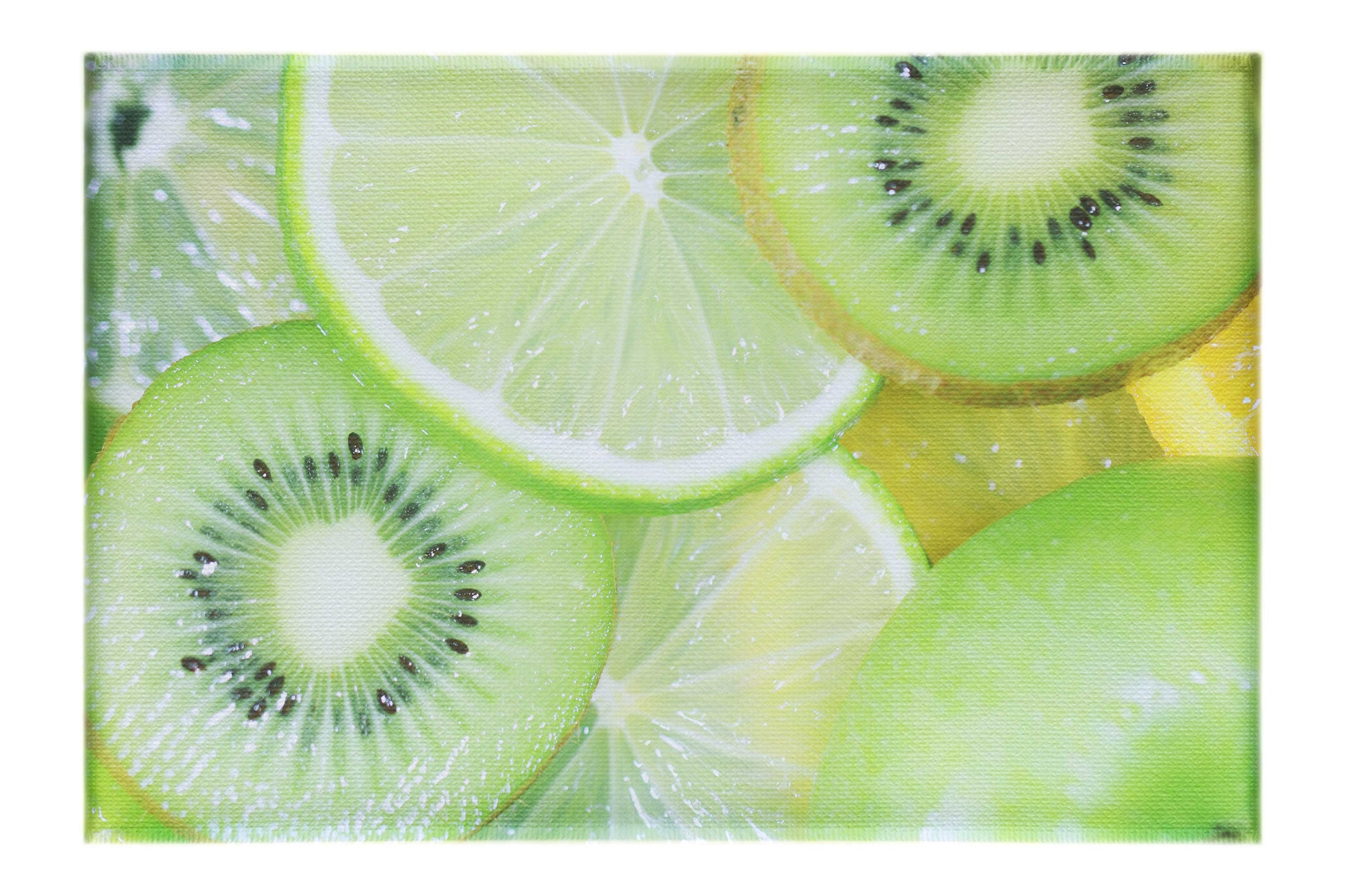 Citrus Kaleidoscope - Canvas Print - Food Art Category