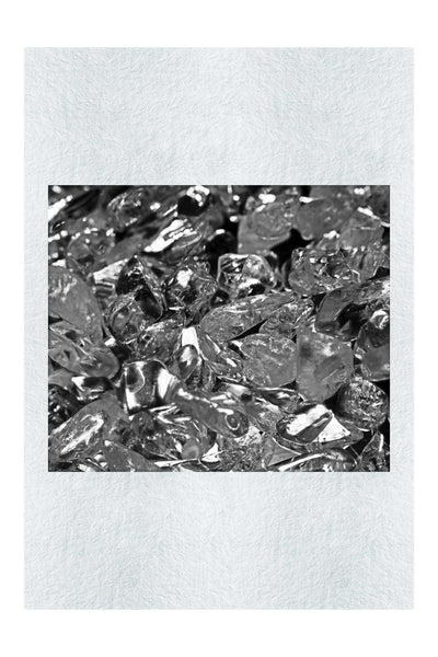 Crystalline Reflections - Monochrome Fine Art Print - Creative Category