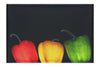 Coloured Peppers - Canvas Print - Food Art Category