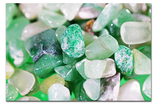 Green Gem Stones - Acrylic Print - Creative Category