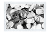 Green Gem Stones - Monochrome Fine Art Print - Creative Category