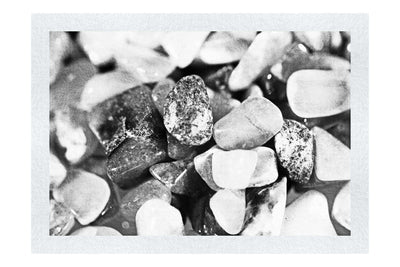 Green Gem Stones - Monochrome Fine Art Print - Creative Category