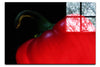 Half Red Pepper - Acrylic Print - Food Art Category