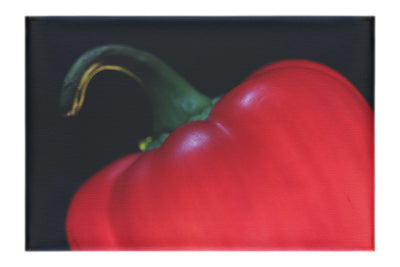 Half Red Pepper - Canvas Print - Food Art Category