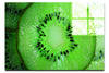 Nature's Fireworks: Kiwi Kaleidoscope - Acrylic Print - Food Art Category