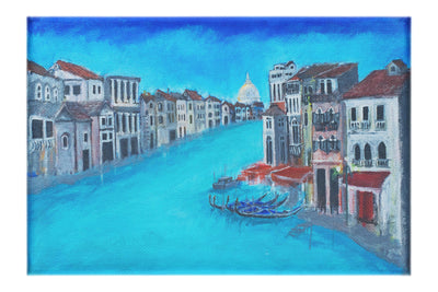 Venice in Solitude - LEDESMA Artwork - Canvas Print - Rare Edition Category