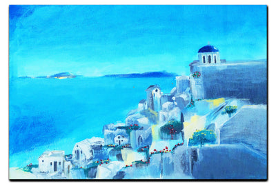 Santorini - LEDESMA Artwork - Acylic Print - Rare Edition Category
