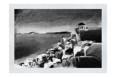 Santorini - LEDESMA Artwork - Monochrome Fine Art Print - Rare Edition Category