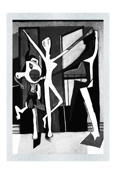 Bayle - LEDESMA Artwork - Monochrome Fine Art Print - Abstract Category