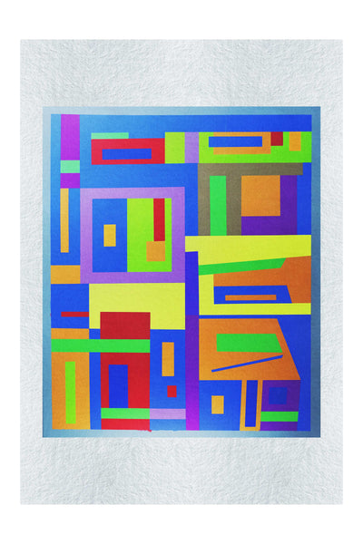 Modern Village: A Personal Geometry - LEDESMA Artwork - Fine Art Print - Abstract Category