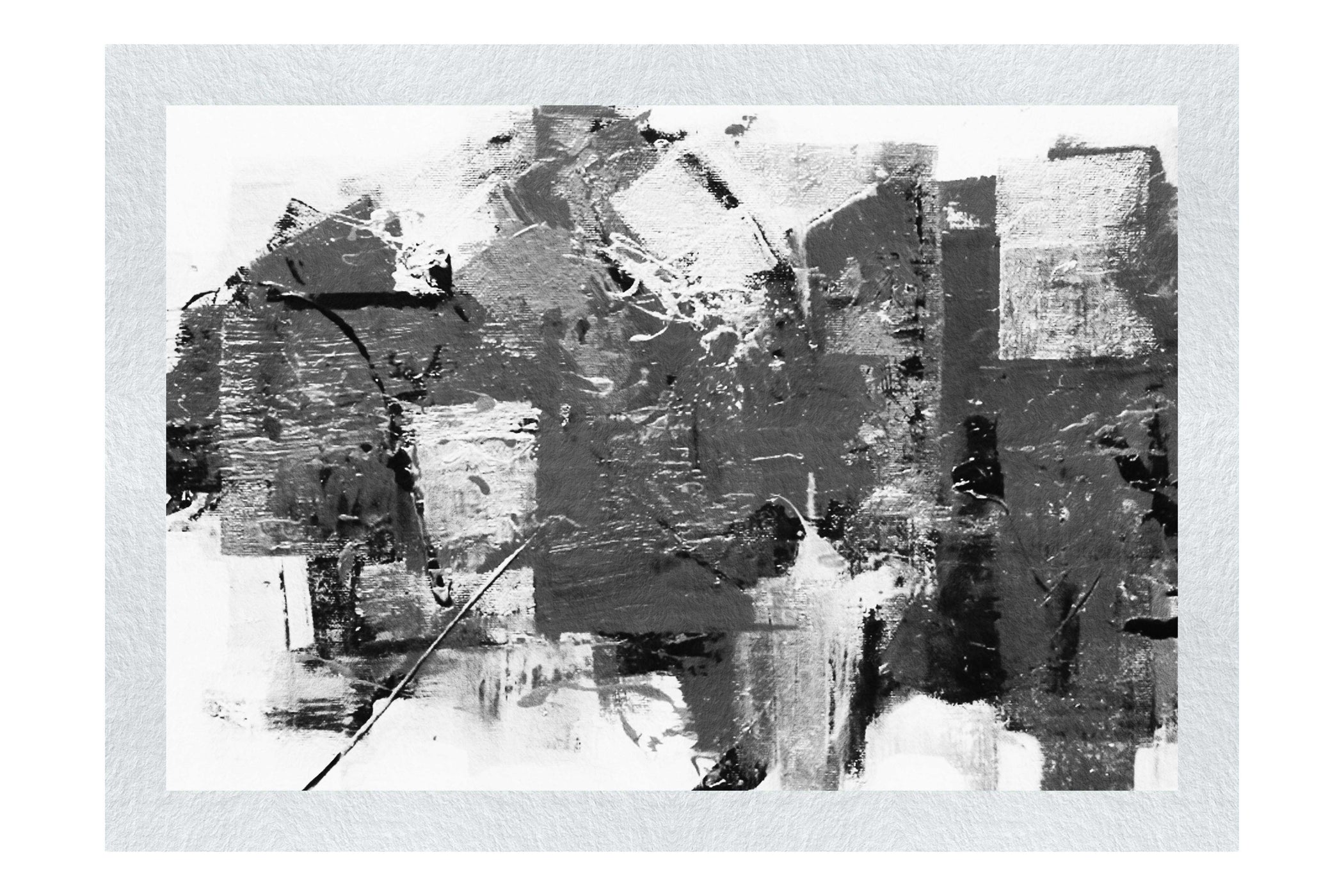 Viva! second edition- LEDESMA artwork - Monochrome Fine Art Print - Abstract Category