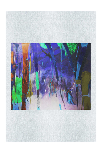 My grandfather's back yard - LEDESMA Artwork - Fine Art Print - Abstract Category