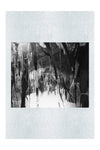 My grandfather's back yard - LEDESMA Artwork - Monochrome Fine Art Print - Abstract Category