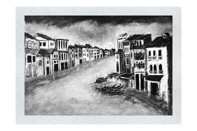 Venice in Solitude - LEDESMA Artwork - Monochrome Fine Art Print - Rare Edition Category