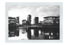 Media City Twilight - Monochrome Fine Art Print - Rare Edition Category