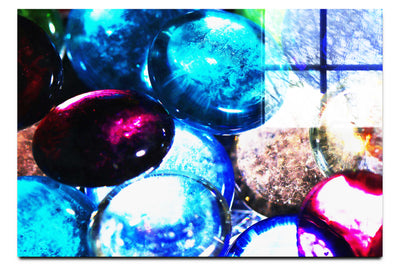Mixed Colour Pebbles - Acrylic Print - Creative Category