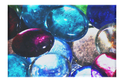Mixed Colour Pebbles - Canvas Print - Creative Category
