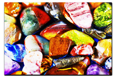 Radiant Gemstones - Acrylic Print - Creative Category
