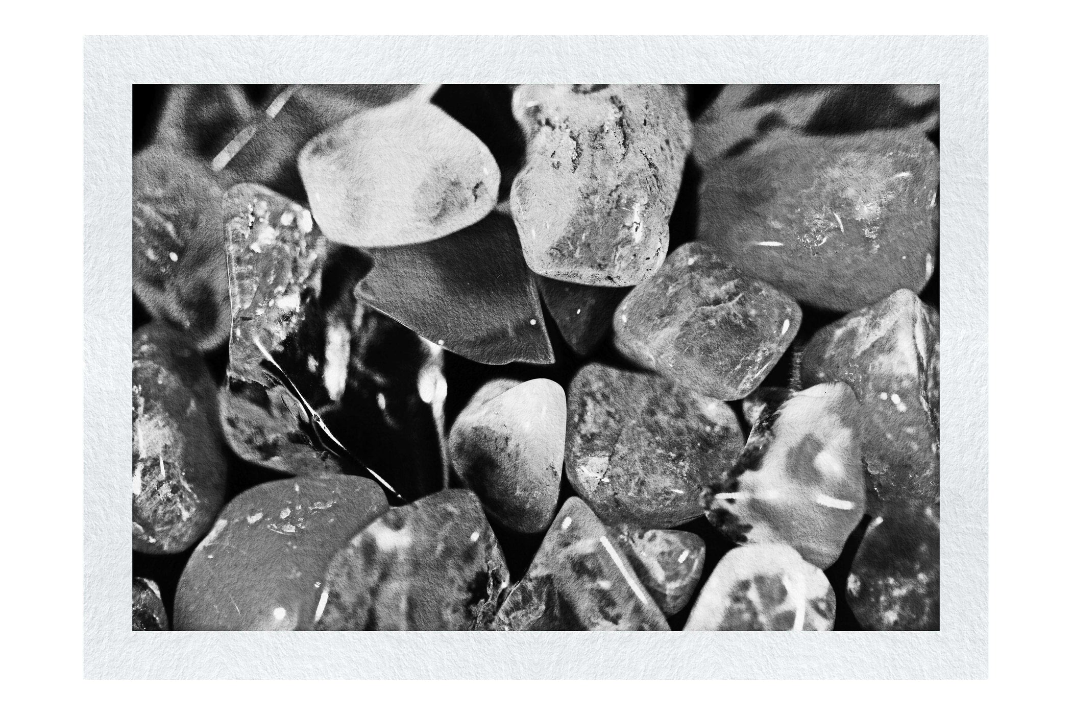 Crystalline Rainbow - Monochrome Fine Art Print - Creative Category