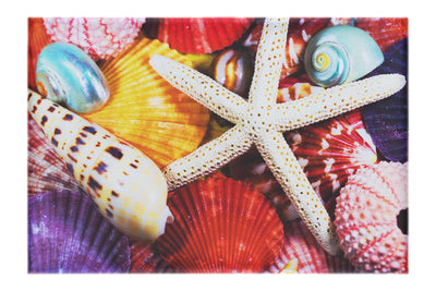 Asteroidea Beaded Starfish II - Canvas Print - Aquatic Art Category