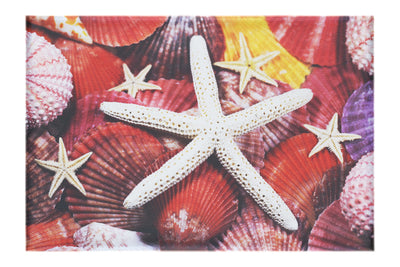 Asteroidea Finger & Beaded Starfish - Canvas Print - Aquatic Art Category