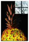 Pineapple Noir- Acrylic Print - Food Art Category