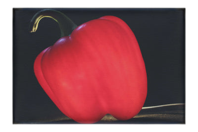 Crimson Capsicum - Canvas Print - Food Art Category