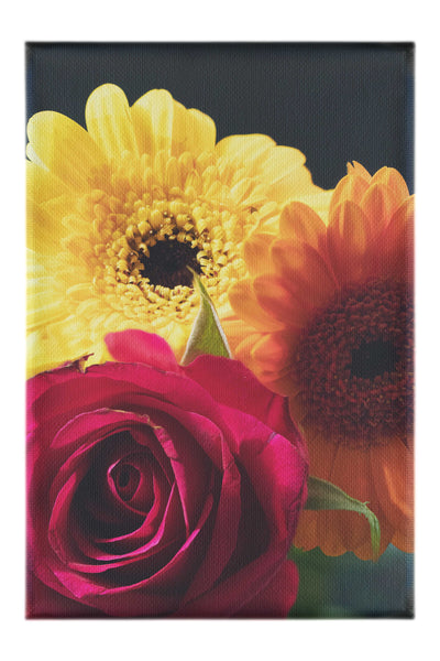 Floral Harmony - Canvas Print - Flowers & Plants Category